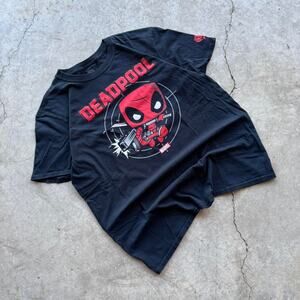 Deadpool cartoon shirt size